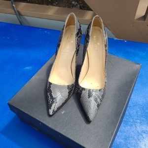Kate Spade Snakeskin Heels 7